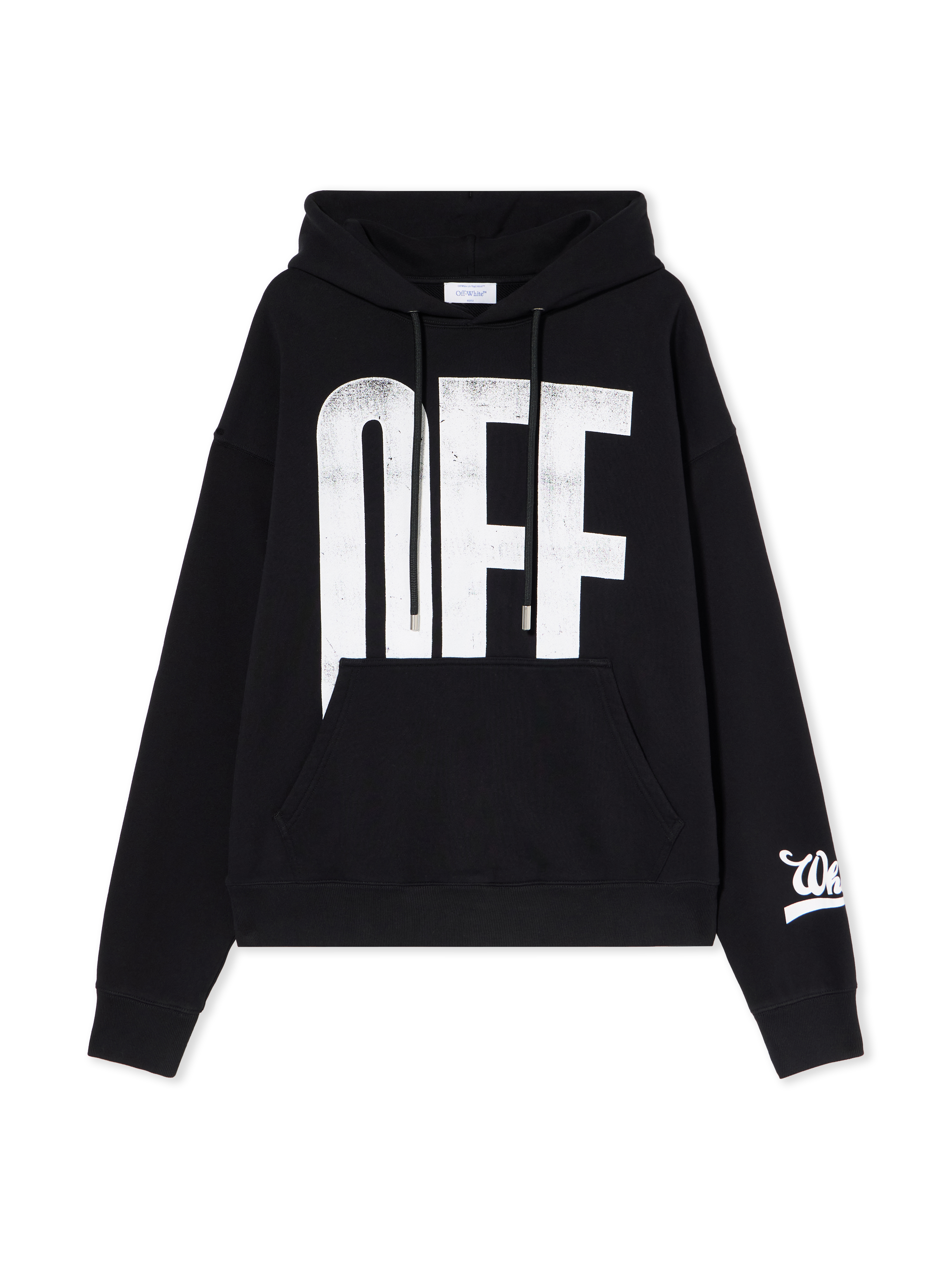 Big Off Diagonal Skate Hoodie - Male Sweatshirts Black