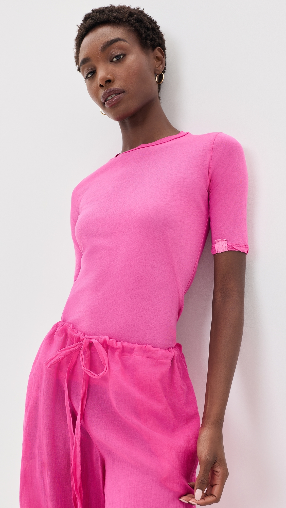 Victoria Tissue Cotton T-Shirt Diva