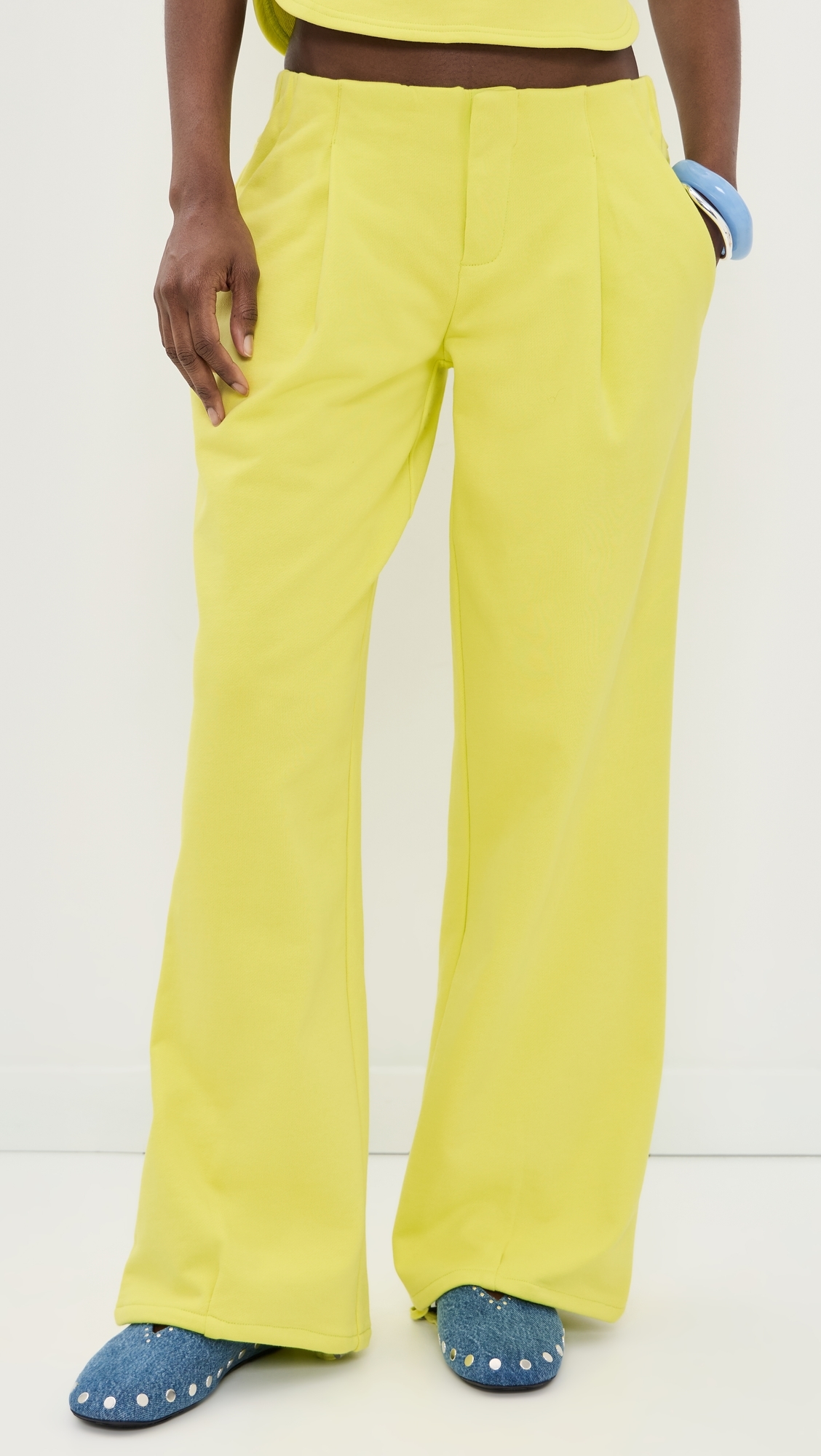 Trixie Sweat Trousers Highlighter