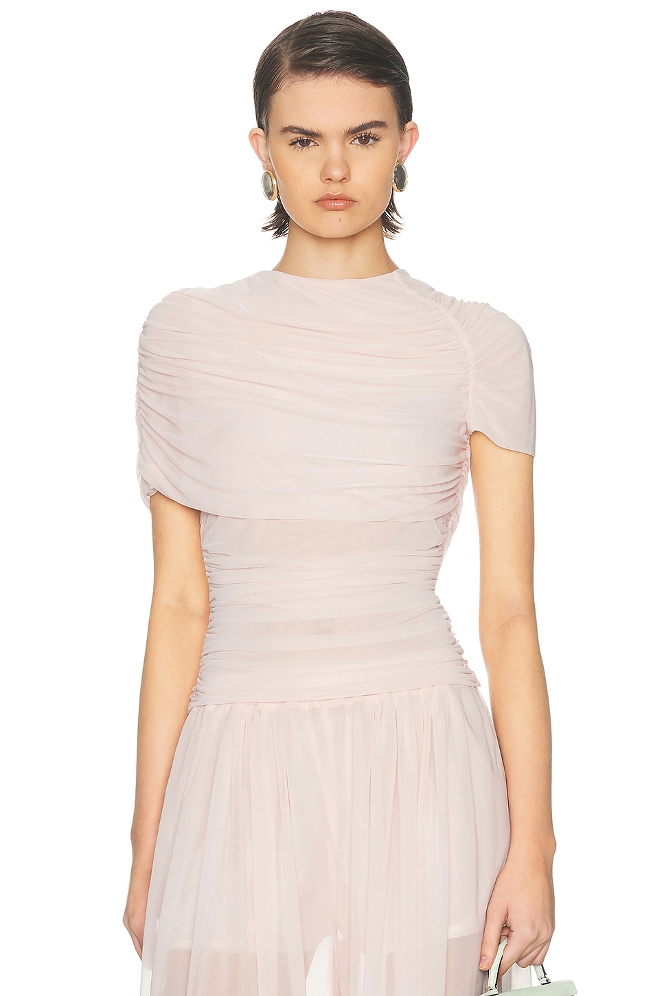 MARIANNA SENCHINA Gaia Top in Primrose Pink - Blush. L also in M