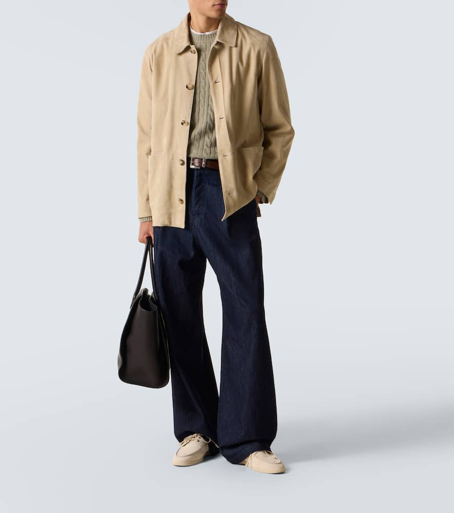 Duke Street cable-knit cashmere sweater