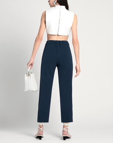 Woman Pants Midnight blue Size 6 Polyester, Elastane