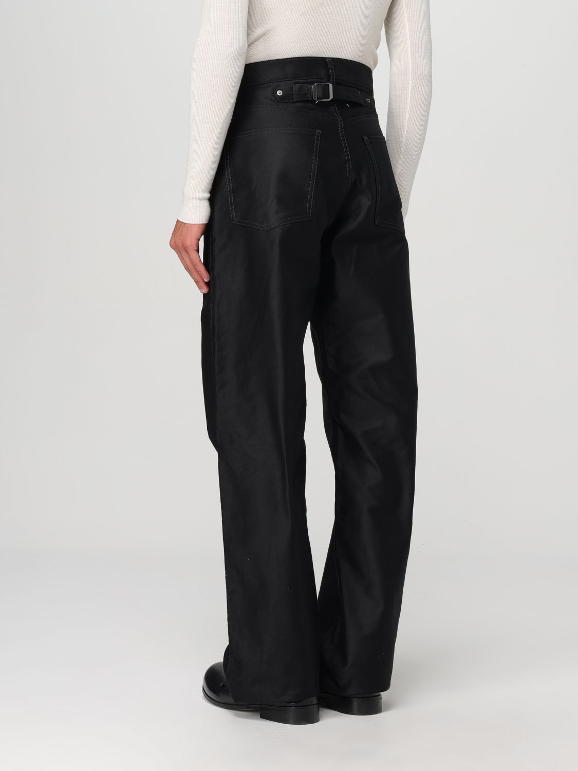 Four stitch-logo trousers - Black