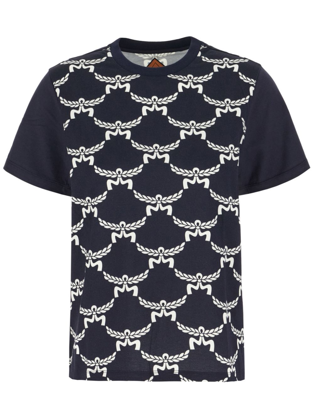 Logo-print T-shirt - Blue