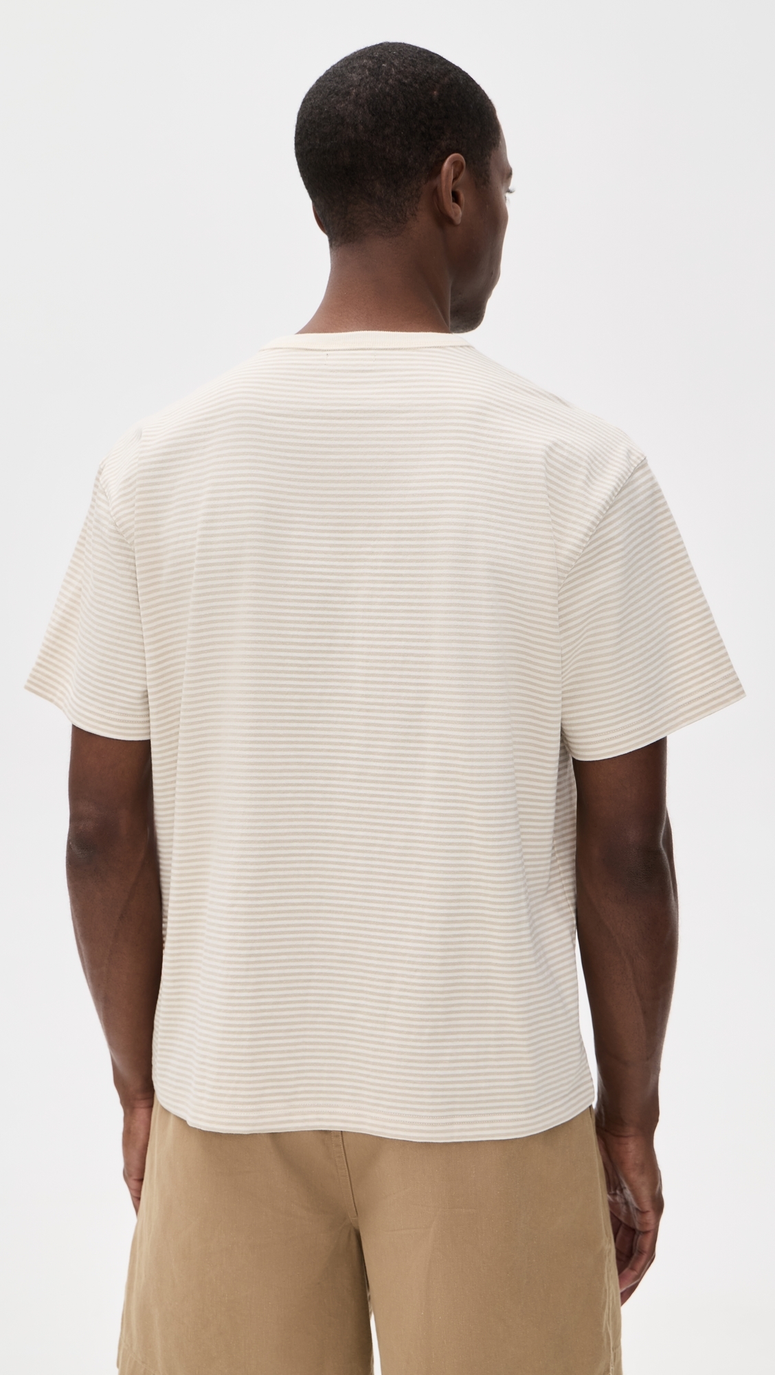 Kip Stripe Tee Dune Stripe
