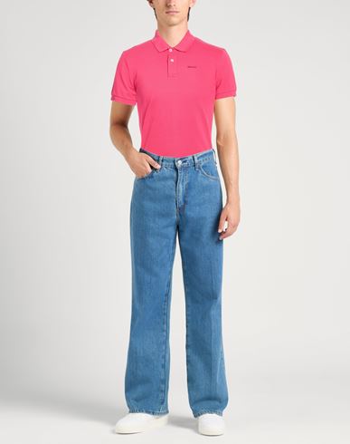 Man Polo shirt Magenta Size S Cotton