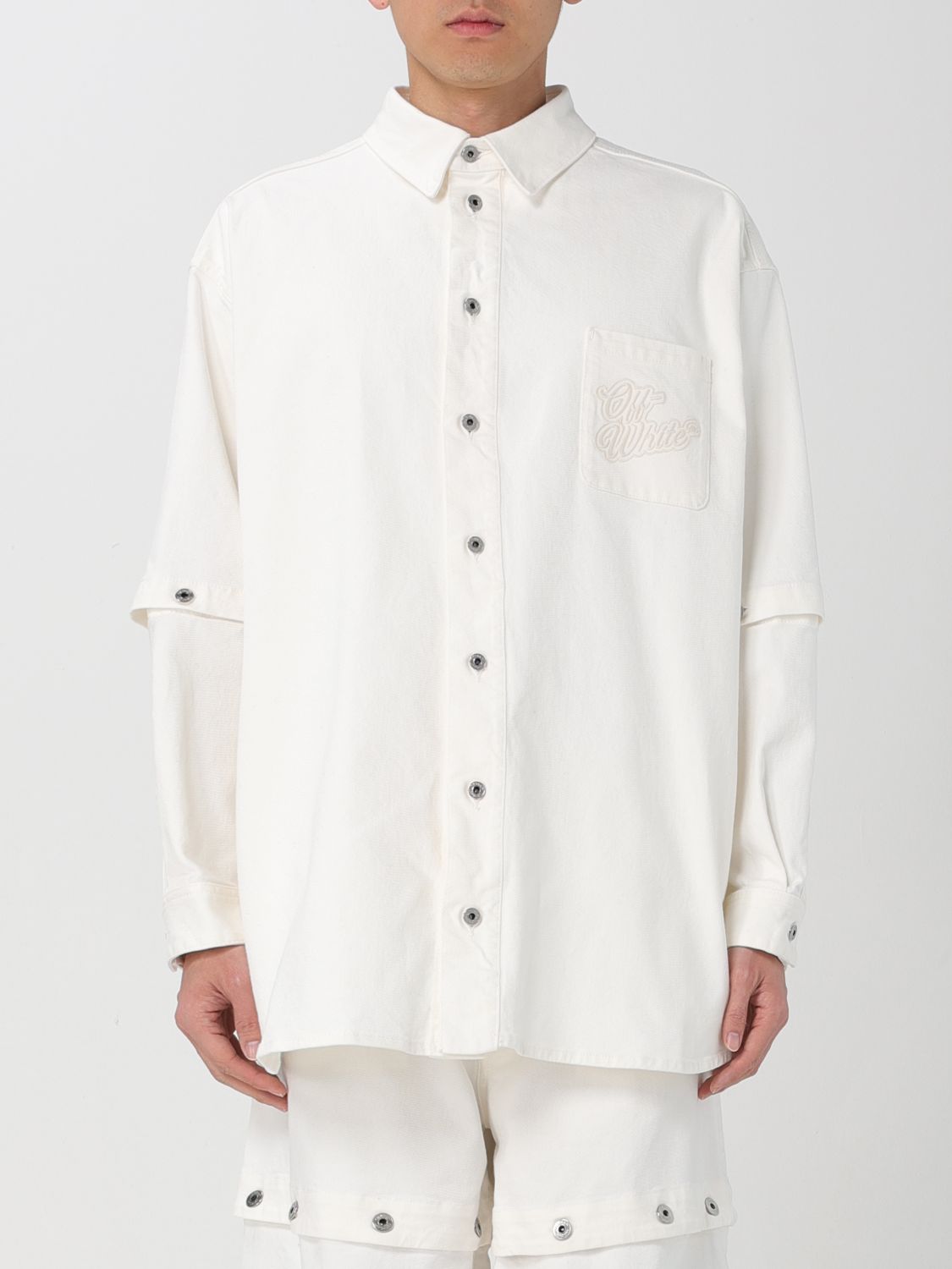 Shirt Men color White