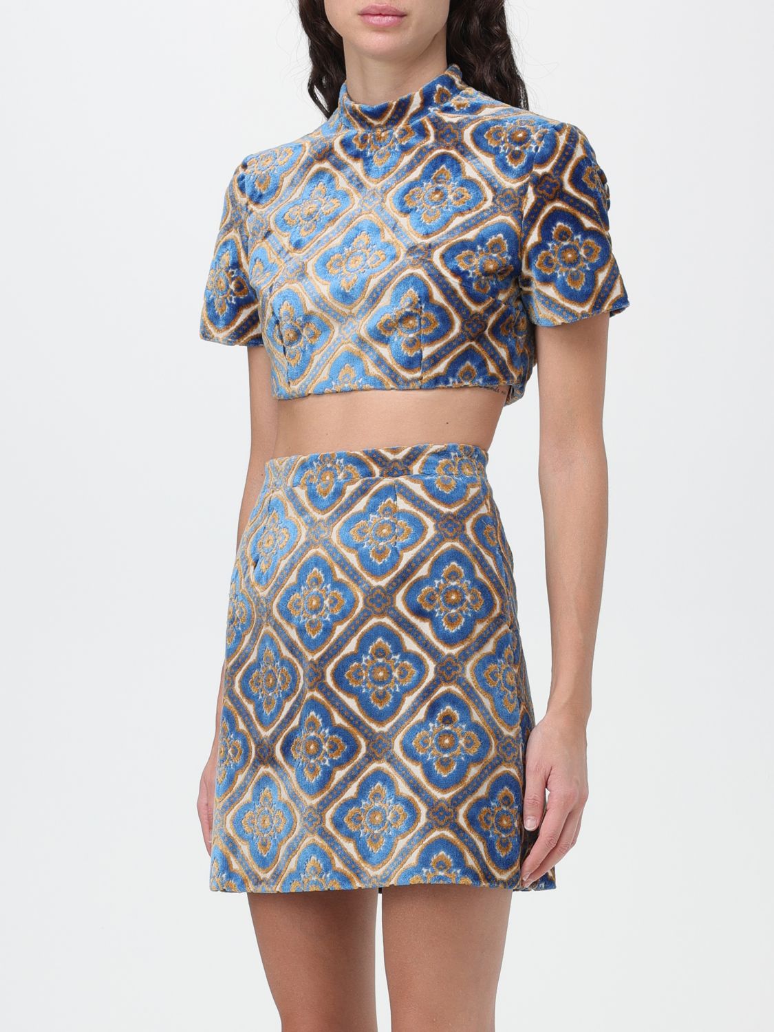 Top Woman color Blue