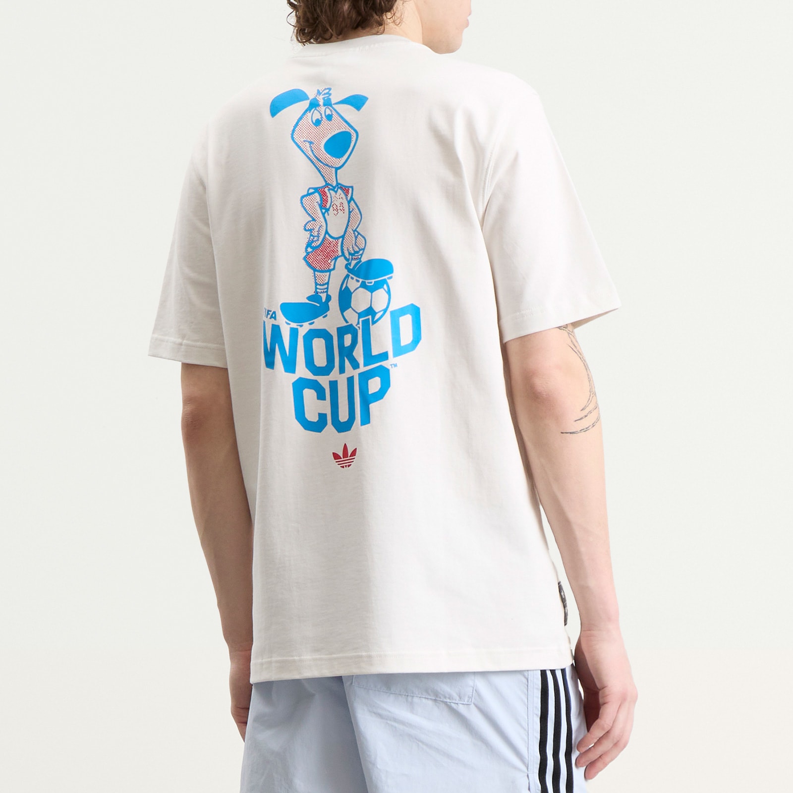 Men's Mascot T-Shirt in Cloud White