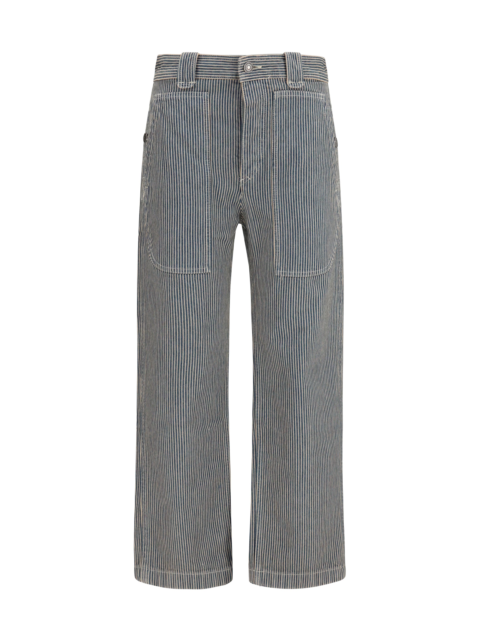 Ermina Trousers — Blue