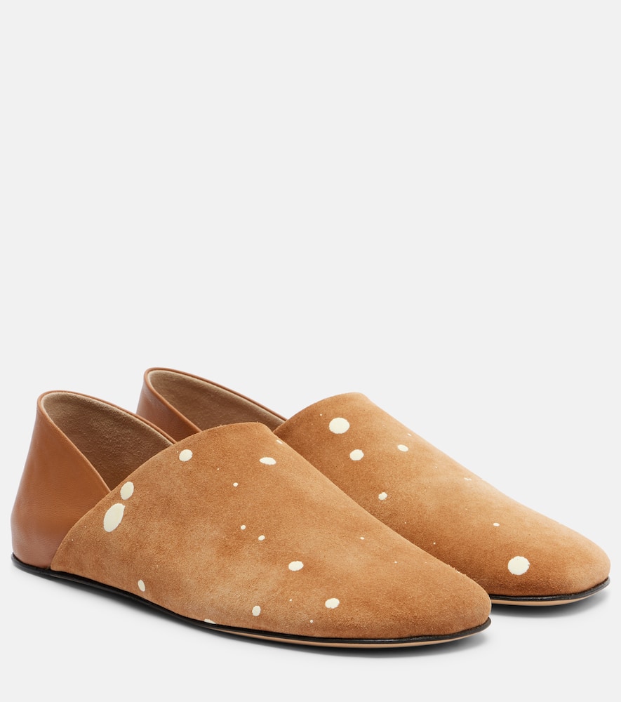 Babouche M suede slip-on shoes