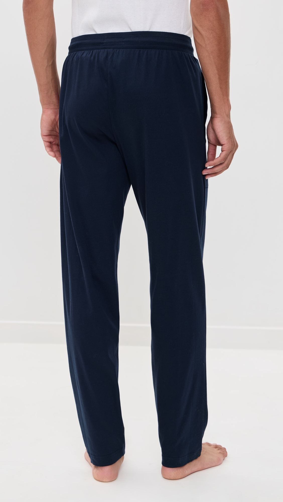 Mercerized Cotton Pajama Pants Cruise Navy