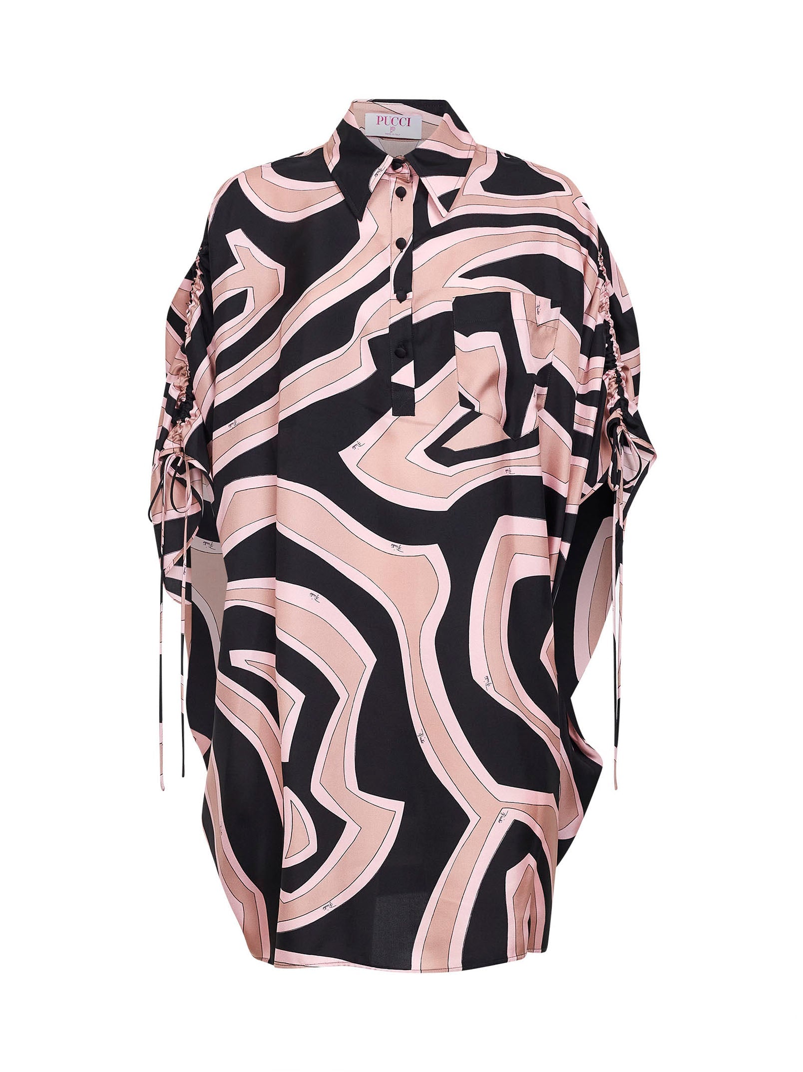 Labirinto Kaftan Dress — Multicolor