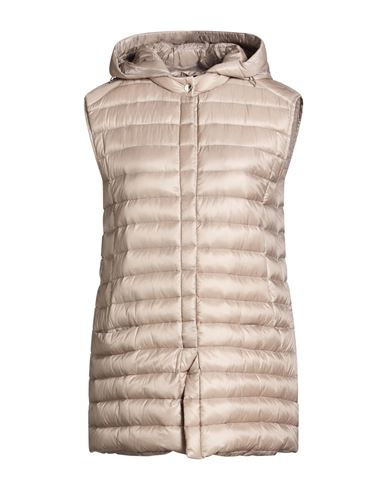 Woman Vest Light grey Size 10 Polyamide