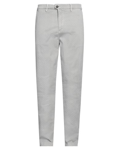 Man Pants Light grey Size 30 Cotton, Elastane
