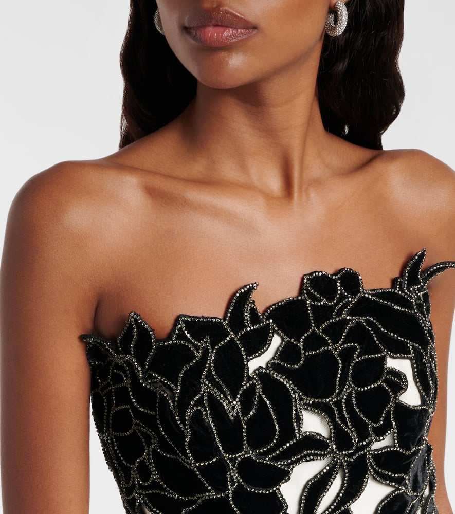 Alessi embellished tulle gown