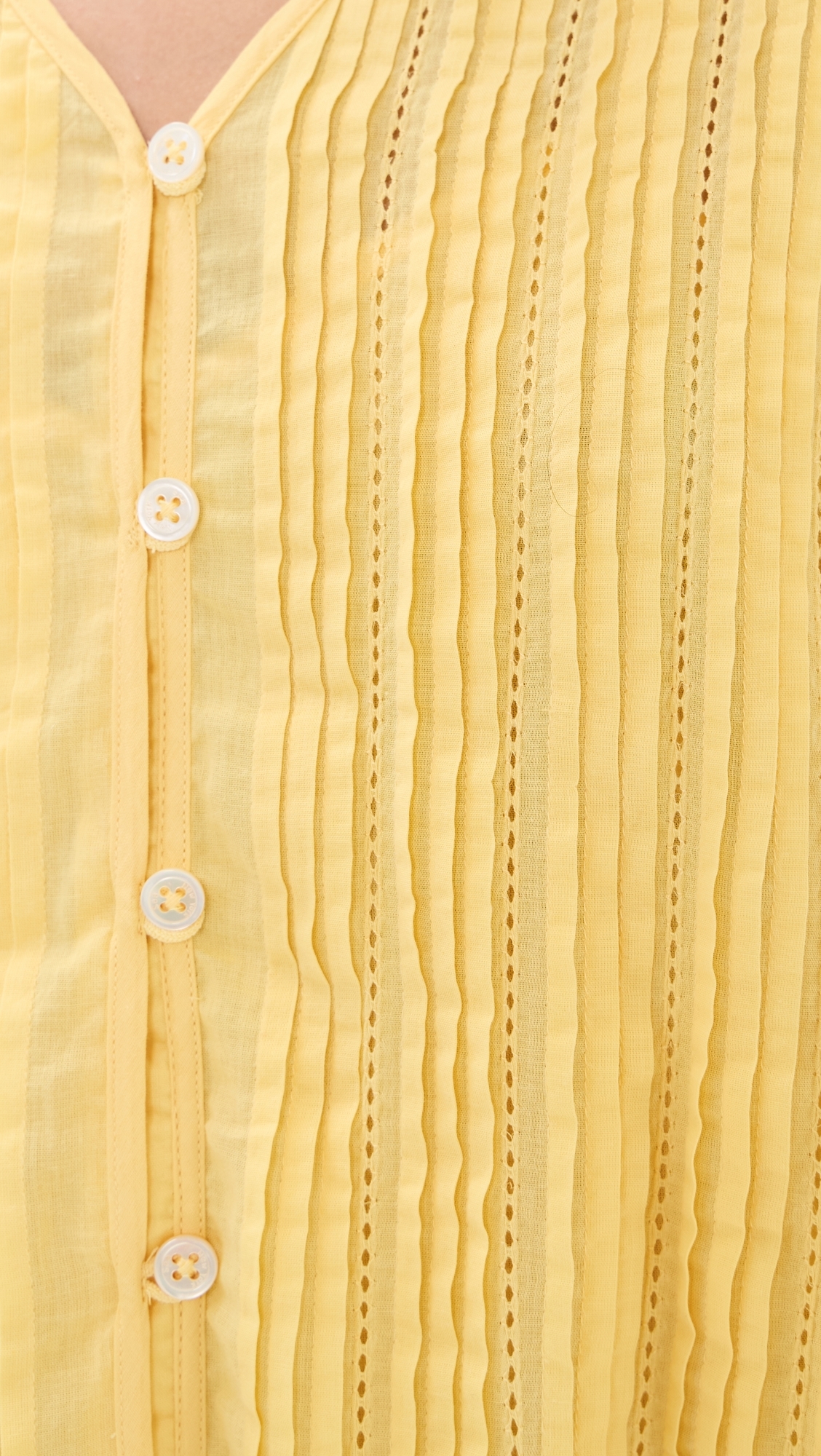 Alberte Solid Mini Dress Yellow