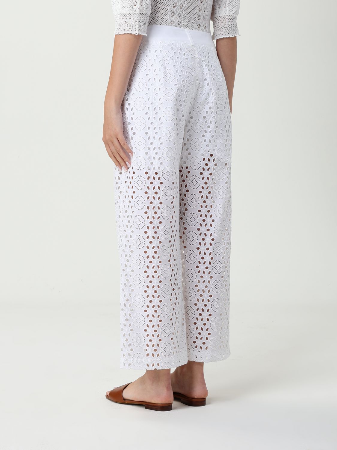Pants LIU JO Woman color Camel