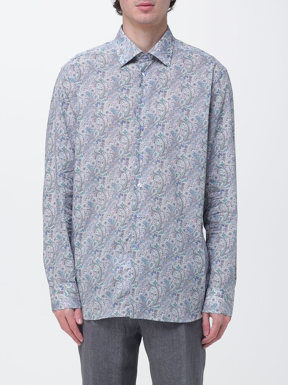 Shirt Men color Blue