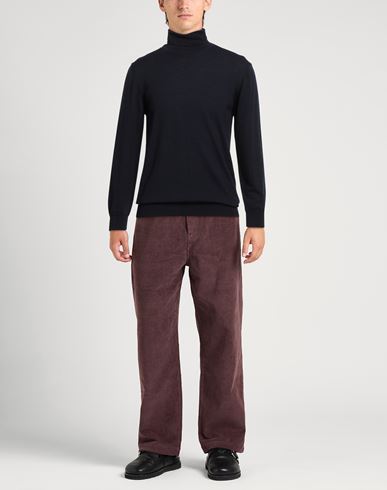 Man Turtleneck Midnight blue Size 44 Wool