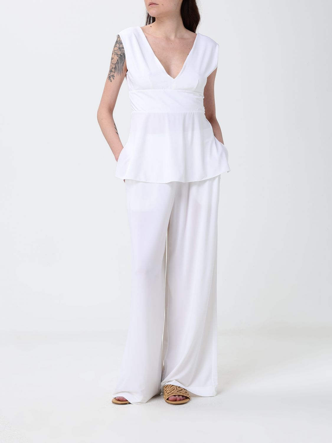 Polo Shirt Woman color White