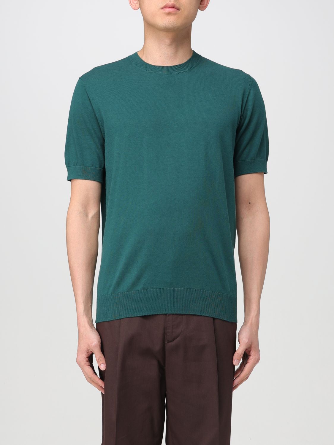 T-Shirt Men color Green