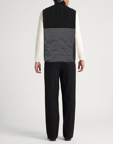 Man Vest Charcoal Size M Cotton, Nylon, Polyester