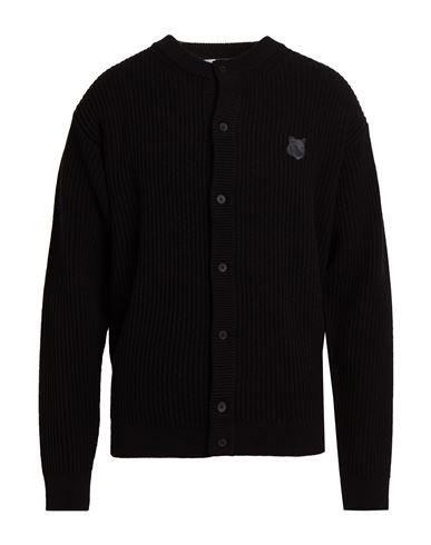 Maison Kitsuné Man Cardigan Black Size M Wool