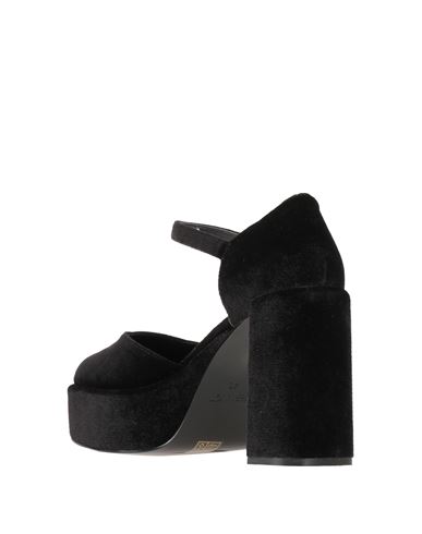 Woman Pumps Black Size 10 Textile fibers