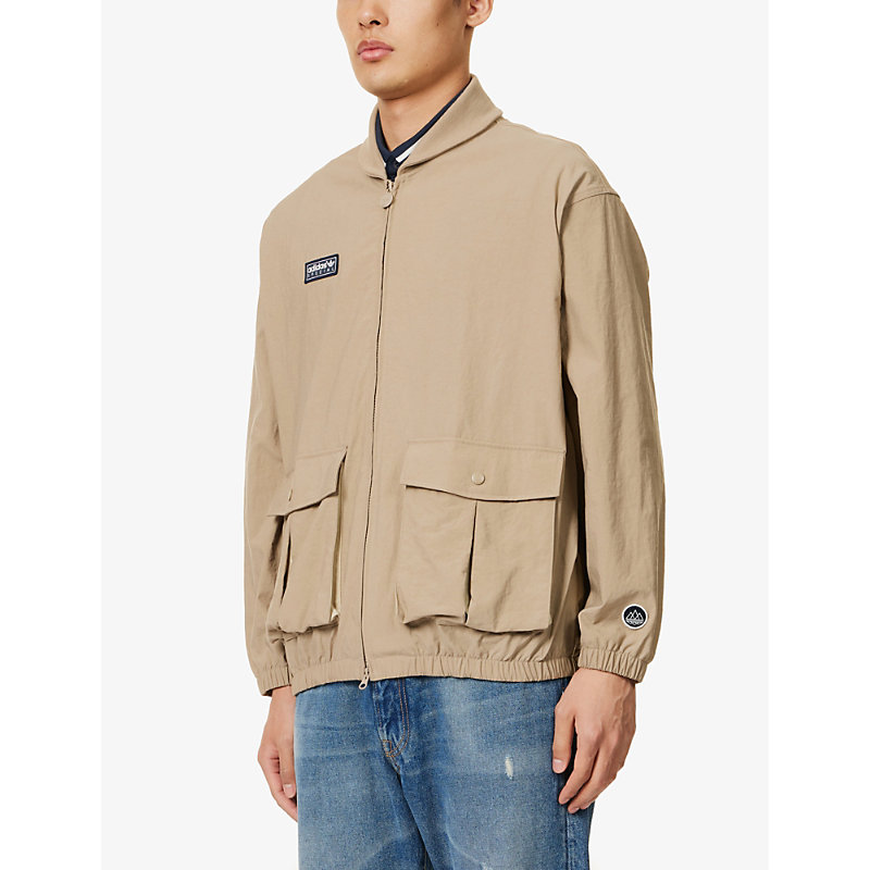 Mens Blanchcar Spezial Trentham Ribbed-collar Regular-fit Woven Jacket
