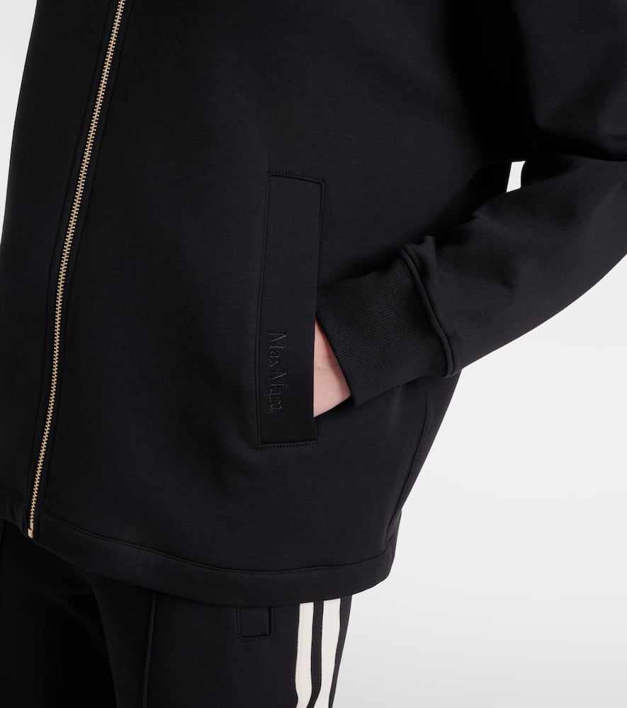 Radioso cotton-blend blouson jacket