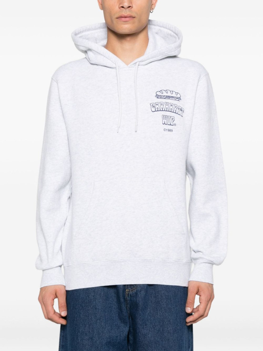 Light Grey Logo Hoodie
