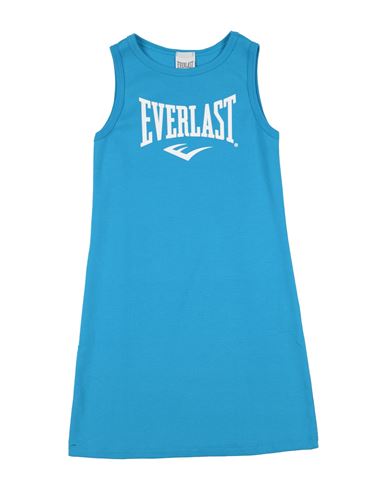 Kid Girl Kids' dress Azure Size 10 Cotton, Elastane