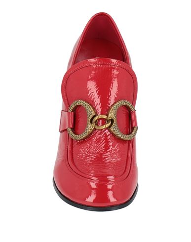 Woman Loafers Red Size 7 Leather