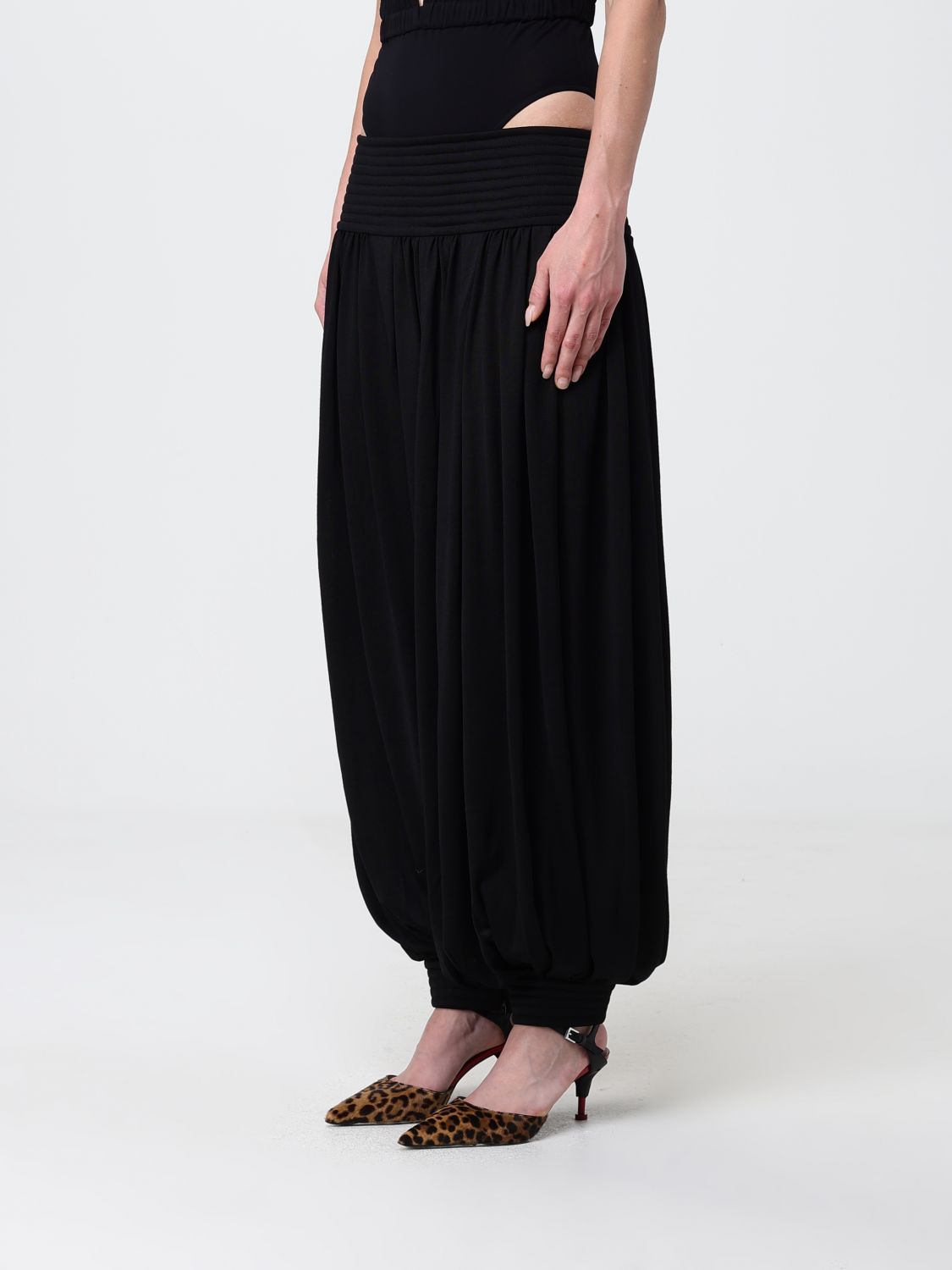 ALAÏA Pants Woman color Black