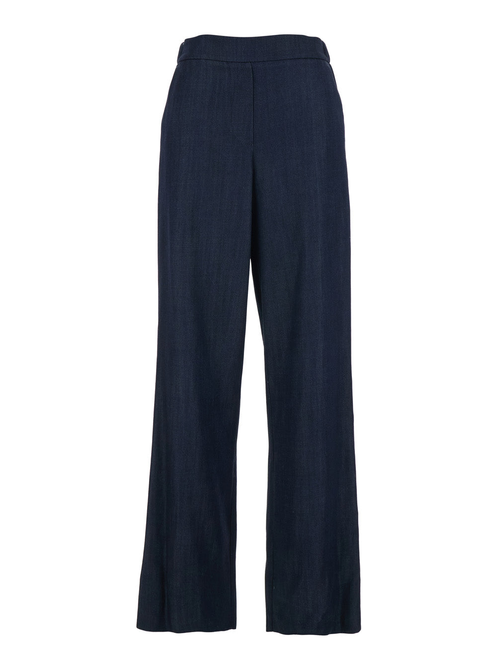 Technical Tencel Trousers — Blue