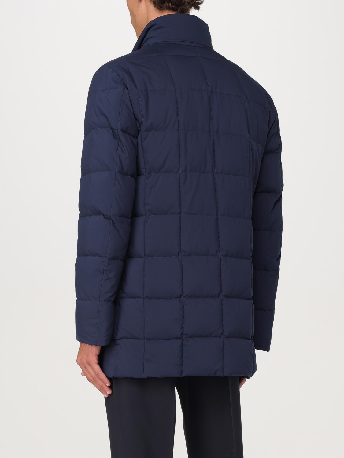 Double-front down jacket - Black