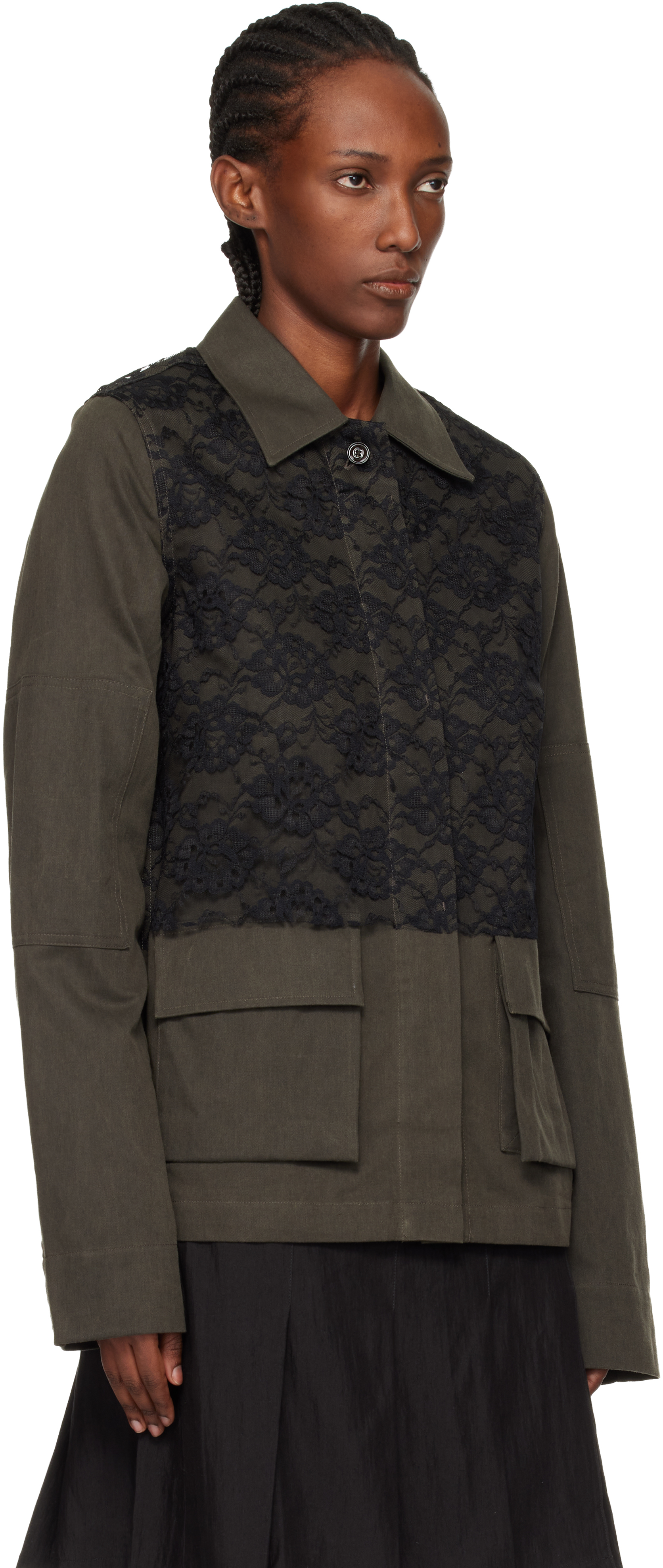 Khaki Split Jacket