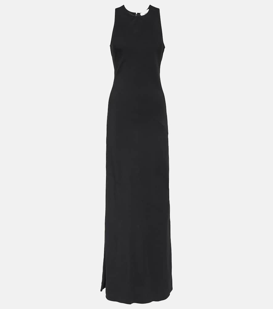 Jersey maxi dress