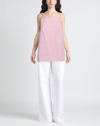 Woman Top Pink Size 8 Cotton