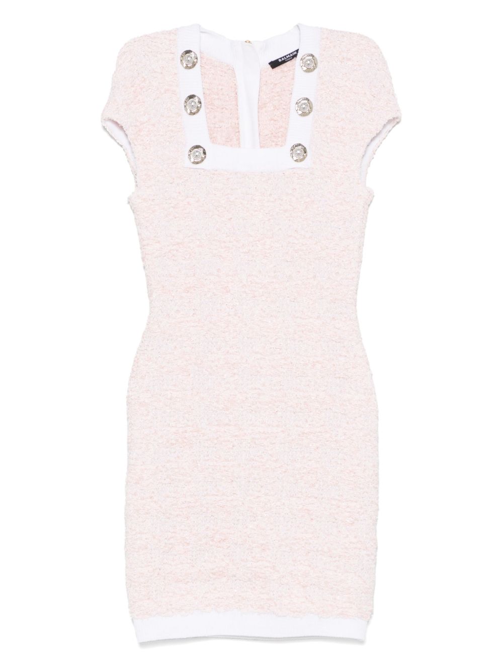 Tweed mini dress - Pink