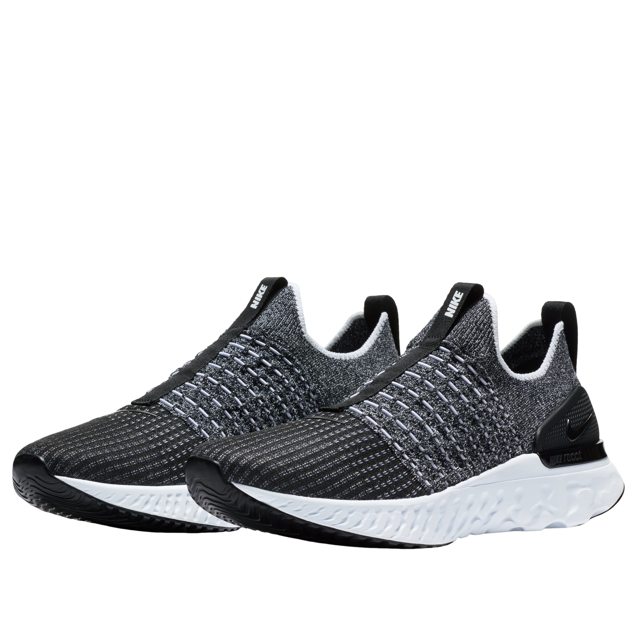 React Phantom Run Flyknit 2 'Black Smoke Grey'