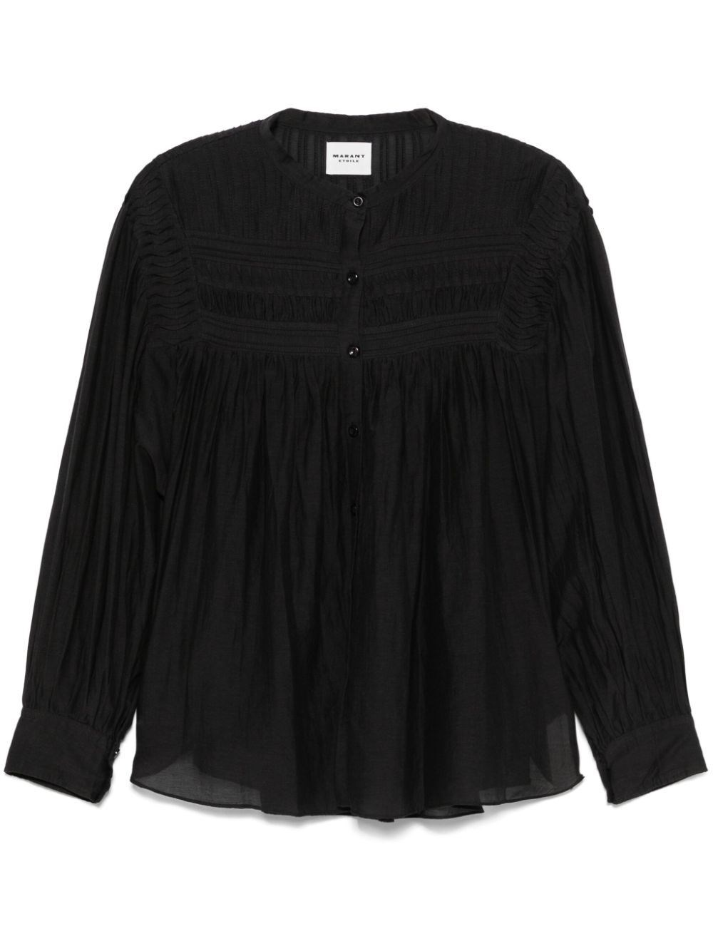 Cotton Blend Plalia Blouse