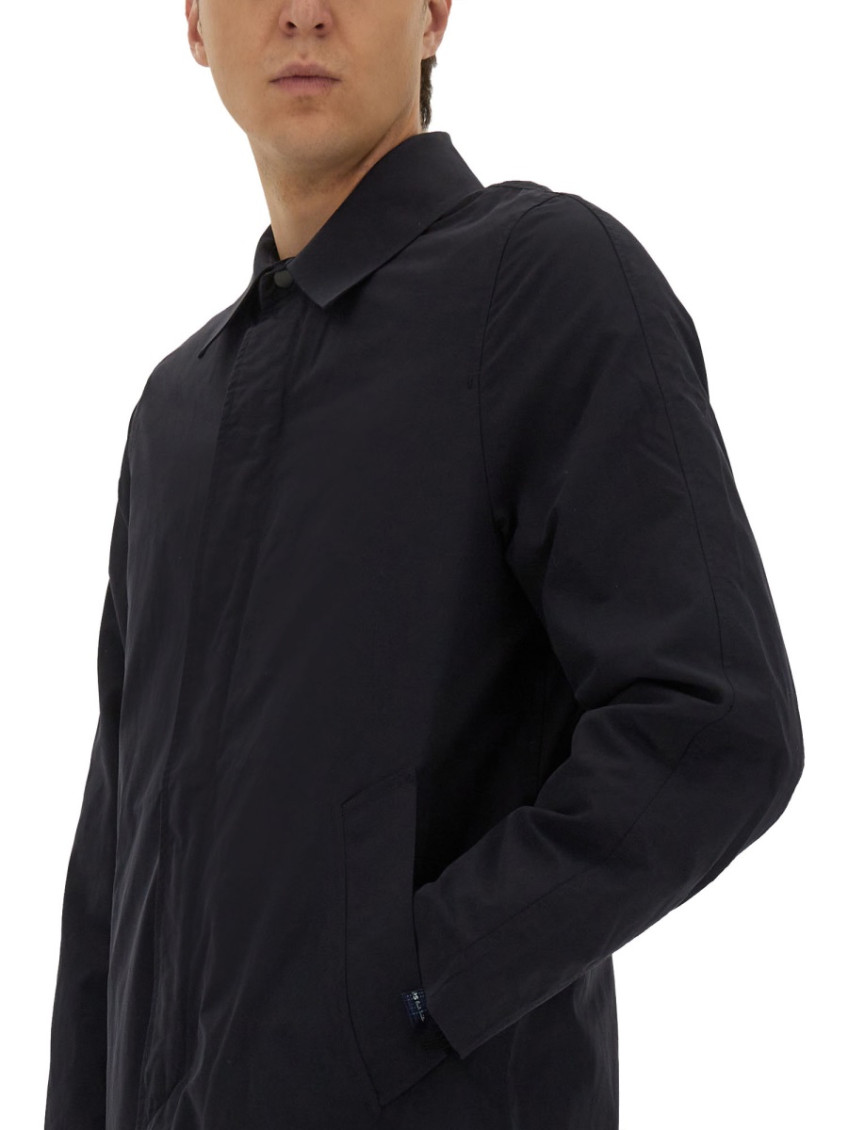 Dark Blue Waterproof Coat