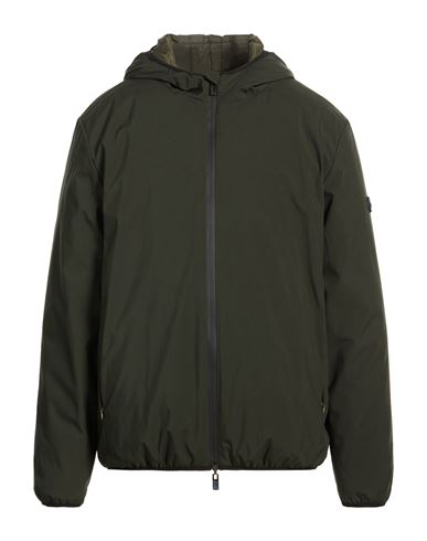 Man Puffer Military green Size S Polyester