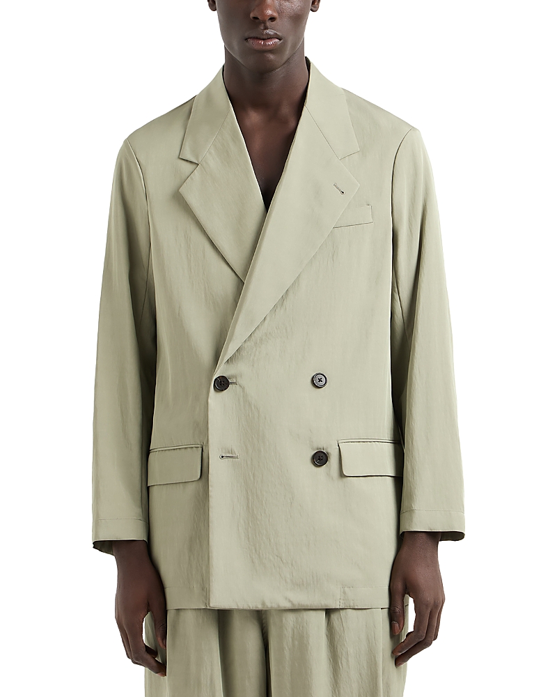 Double-breasted blazer - Neutrals