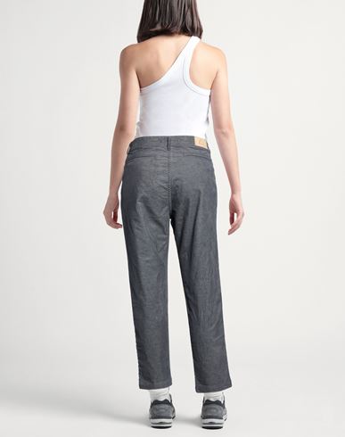 Woman Pants Grey Size 31 Cotton, Polyester, Elastane