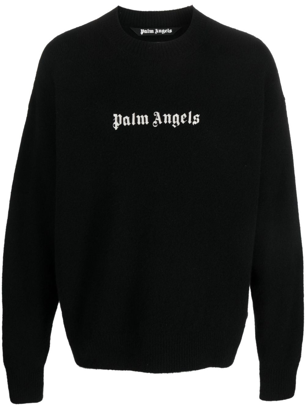 Logo-embroidered jumper