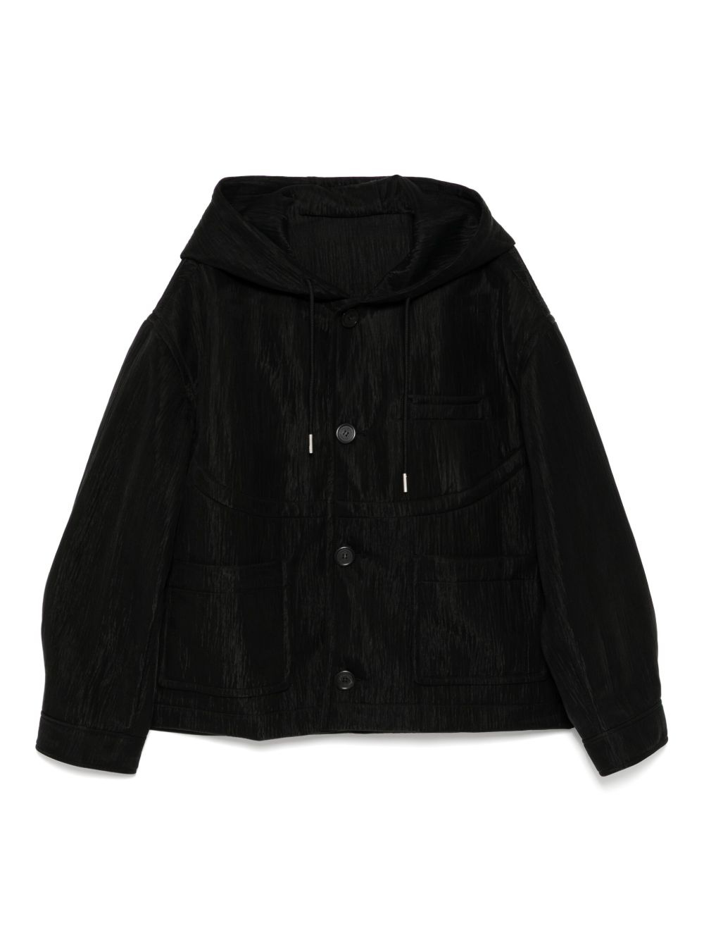 SONGZIO Hyaline hood jacket - Black