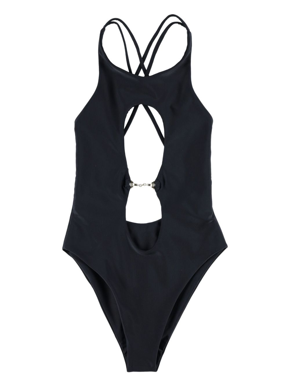 Cut-out swimsuit - White